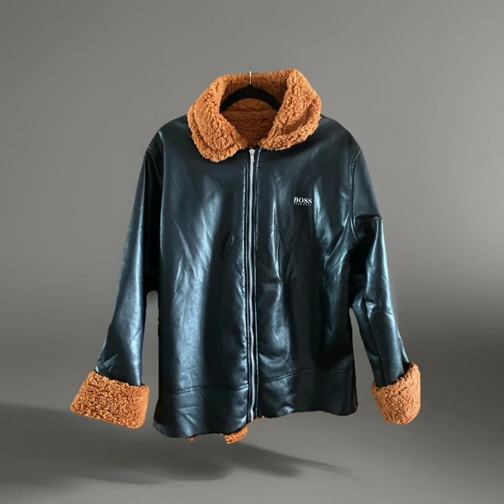 No brand faux leather